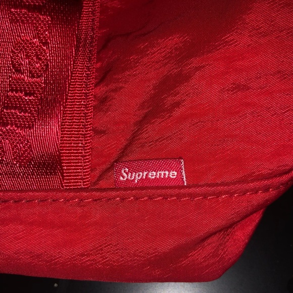 Authentic Supreme Zip Tote Dark Red - Picture 4 of 5